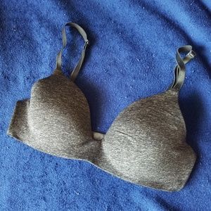 Victoria Secret Charcoal Grey Tee Shirt Bra